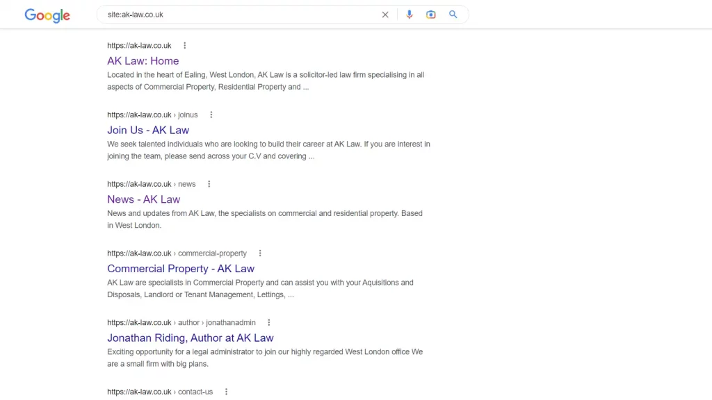 small law firm SEO strategies